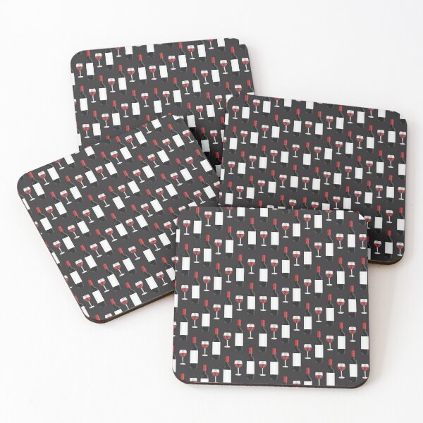 Item preview, Wine glasses and bottles seamless pattern designed and sold by ChuckyStore79.