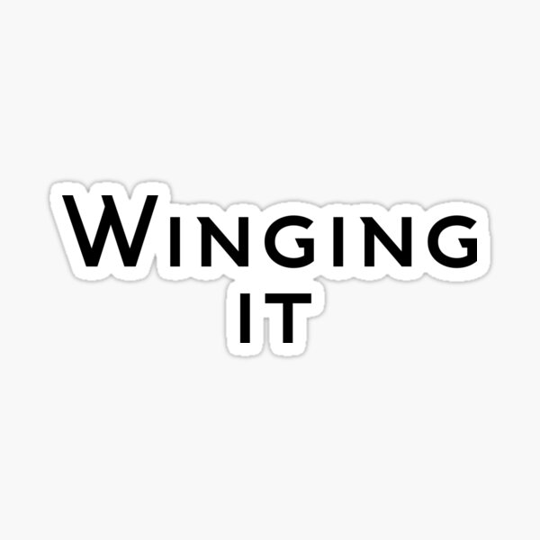 Wing It Stickers for Sale