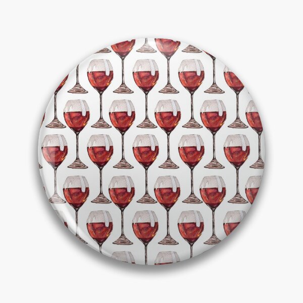 Item preview, Seamless pattern with glass of red wine designed and sold by ChuckyStore79.