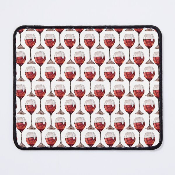 Item preview, Seamless pattern with glass of red wine designed and sold by ChuckyStore79.