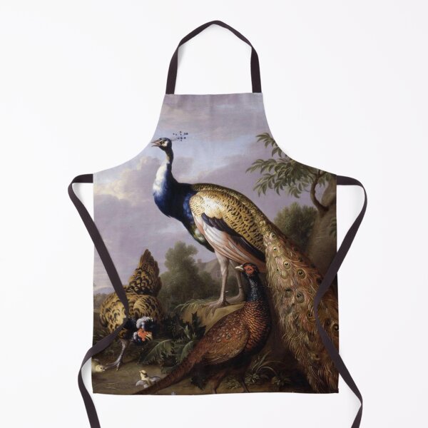 Item preview, Tobias Stranover's Peacock, Hen and Cock Pheasant in a Landscape designed and sold by mosfunky.