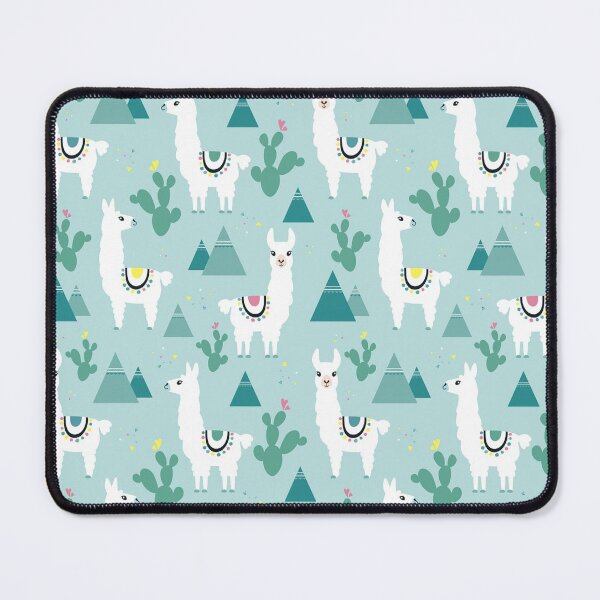 Item preview, Cactus Llama Green Pattern designed and sold by LittleFunky79.