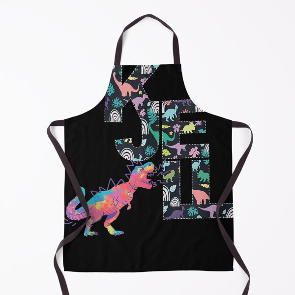 Item preview, Mens Kjell - Cool Boys Name with colorful cute Dinos for Kids designed and sold by Flamingo92.