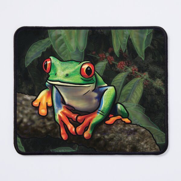 Item preview, Colorful Flog in the Forest designed and sold by aztlandesign.
