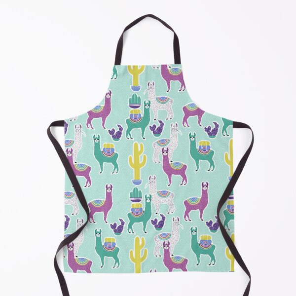 Item preview, Cactus Llama Hand Drawn Pattern designed and sold by LittleFunky79.