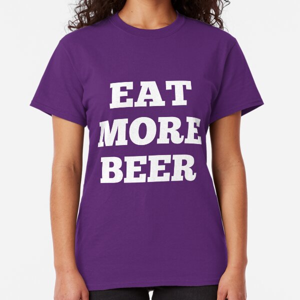 Lustig essen mehr Bier Classic T-Shirt