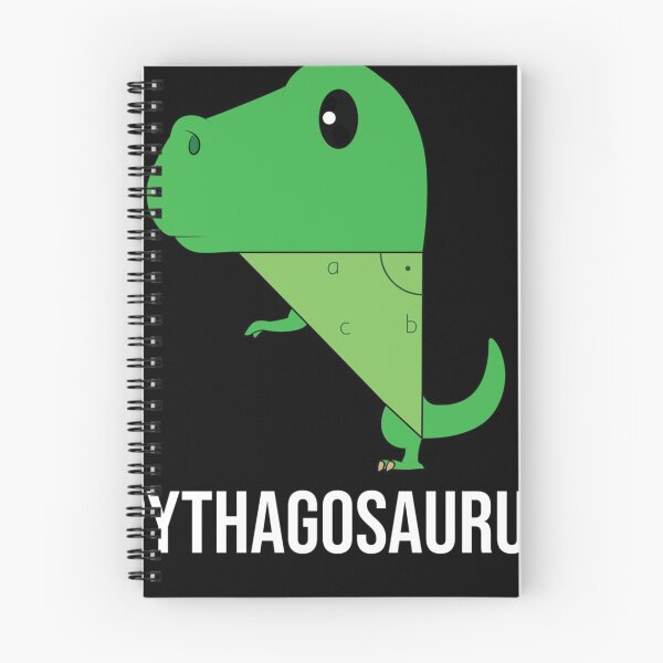 Item preview, Pythagoras Math Techer Nerd Gekk Theorem T-Rex designed and sold by Flamingo92.