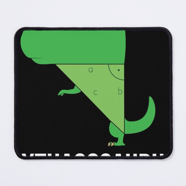Item preview, Pythagoras Math Techer Nerd Gekk Theorem T-Rex designed and sold by Flamingo92.