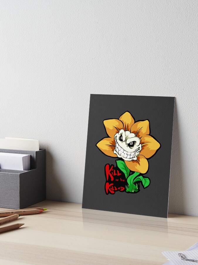 Flowey Undertale | Art Board Print