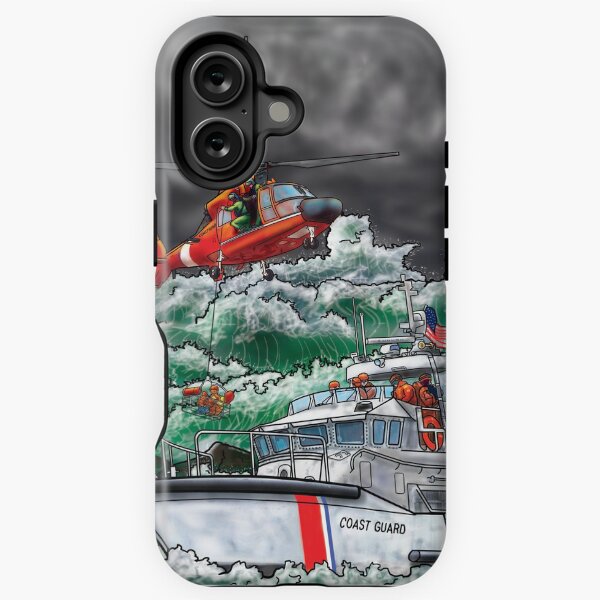 Item preview, Coast Guard Rescue in action designed and sold by aztlandesign.