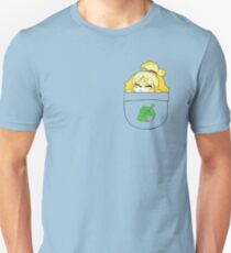 Pocket Isabelle + Leaf Unisex T-Shirt