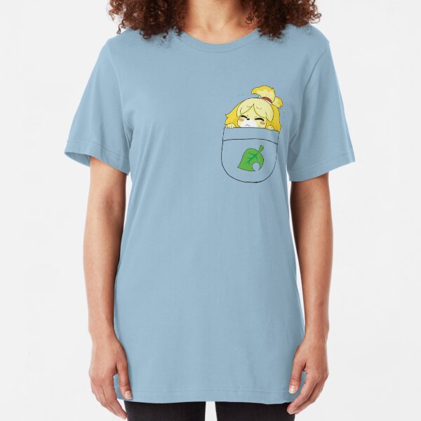 Pocket Isabelle + Leaf Slim Fit T-Shirt