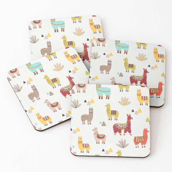 Item preview, Colorful Llama Pattern designed and sold by LittleFunky79.
