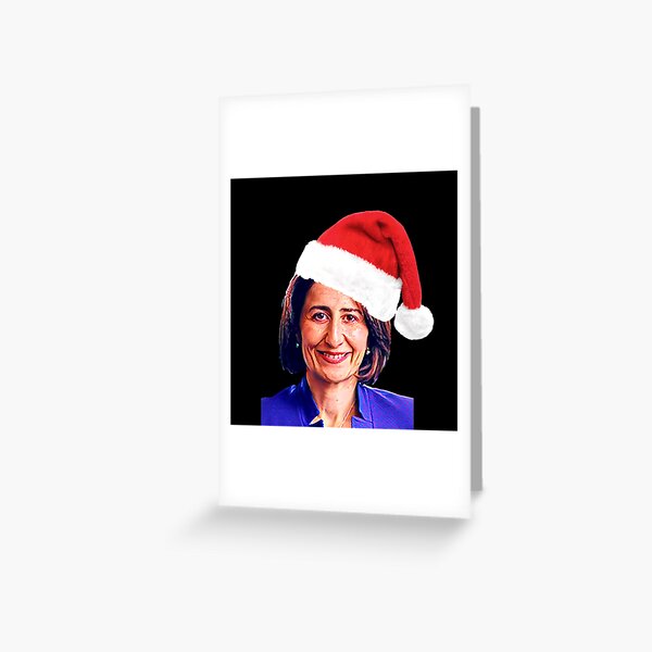 Gladys Berejiklian Portrait | Christmas Greeting Card