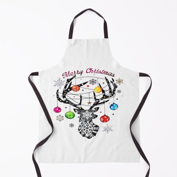 Item preview, Merry Christmas Xmas Reindeer Jingle Bells Snowflakes designed and sold by pirategraphic3.