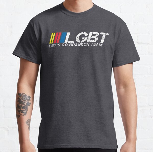 Funny LGBT Let's Go Brandon Team Parody Design 2021 T-Shirt