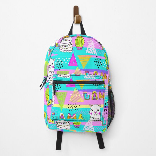 Item preview, Colorful Llama Hand Drawn Pattern designed and sold by LittleFunky79.