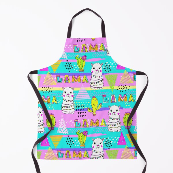 Item preview, Colorful Llama Hand Drawn Pattern designed and sold by LittleFunky79.