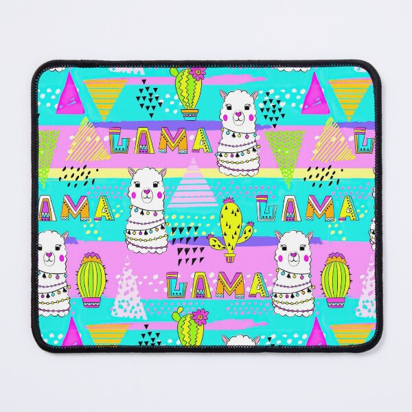Item preview, Colorful Llama Hand Drawn Pattern designed and sold by LittleFunky79.