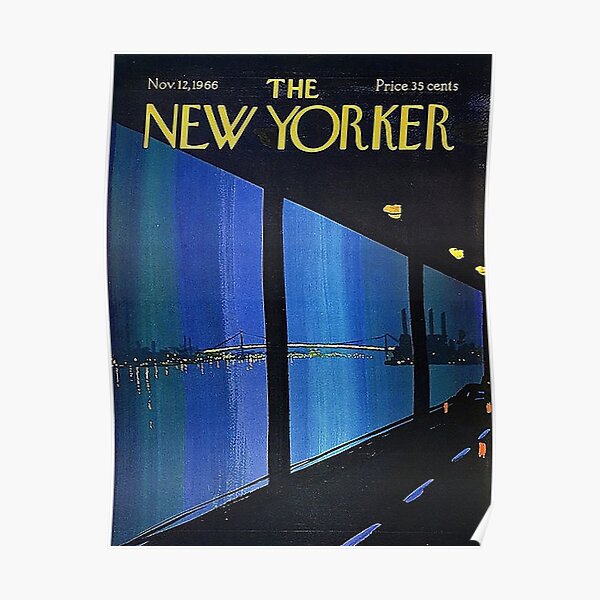 The New Yorker Magazine November 1966 Poster