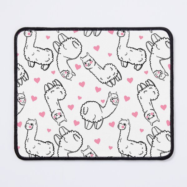 Item preview, Cute Llama Outline Pattern designed and sold by LittleFunky79.