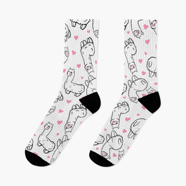 Item preview, Cute Llama Outline Pattern designed and sold by LittleFunky79.