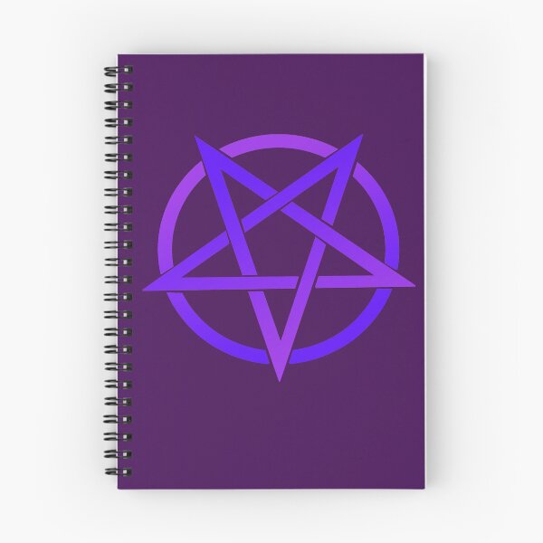 Item preview, Colorful Pentacle Pentagram Gradient Purple designed and sold by AlasAHintStudio.