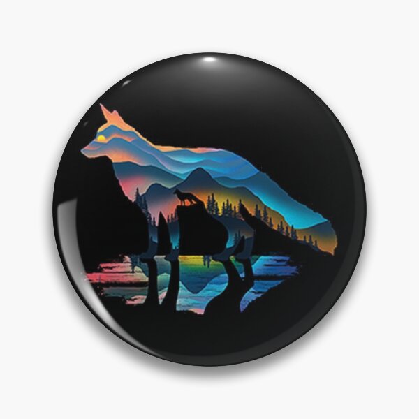 Item preview, Mountain Fox designed and sold by pirategraphic3.