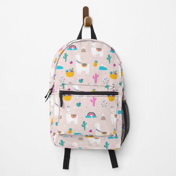 Item preview, Cute Llama Rainbow Pattern designed and sold by LittleFunky79.