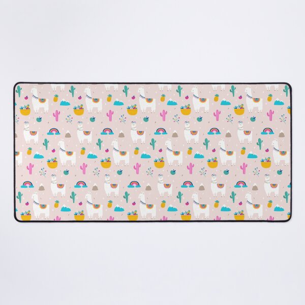 Item preview, Cute Llama Rainbow Pattern designed and sold by LittleFunky79.
