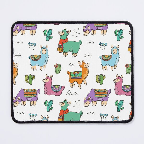 Item preview, Cute Multicolor Llama Pattern designed and sold by LittleFunky79.