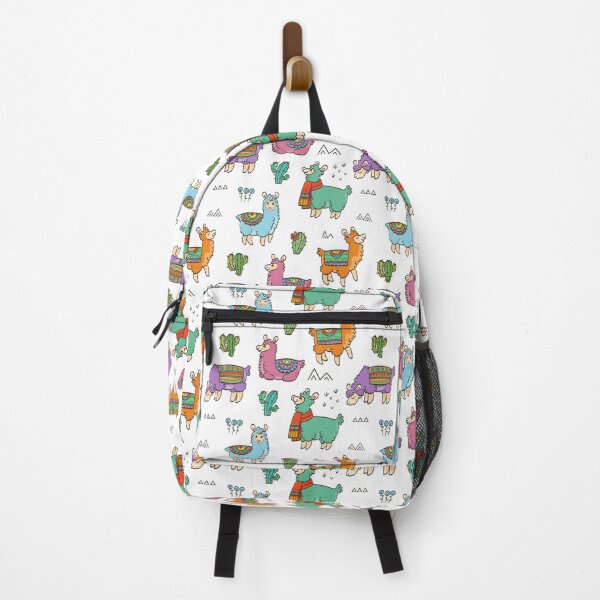 Item preview, Cute Multicolor Llama Pattern designed and sold by LittleFunky79.