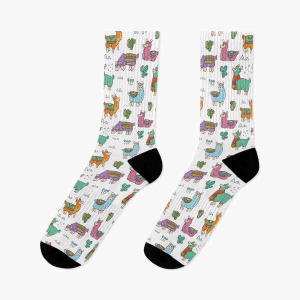 Item preview, Cute Multicolor Llama Pattern designed and sold by LittleFunky79.