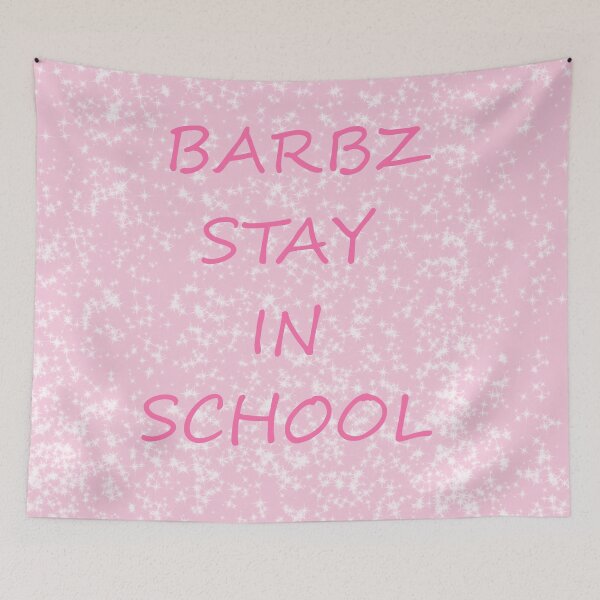 Item preview, Barbz stay in school  designed and sold by purplewings03.