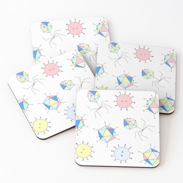 Item preview, Cute Veruses designed and sold by fogoosherie.