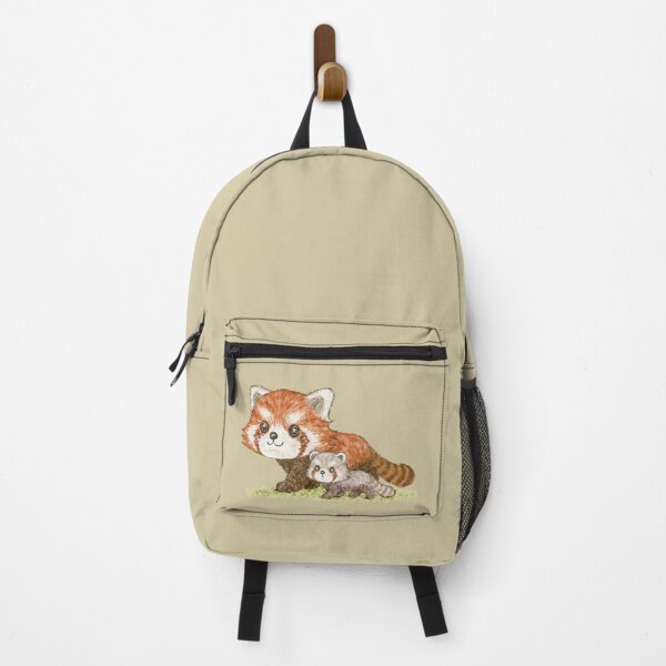 Item preview, Red panda family walking designed and sold by Toru Sanogawa.