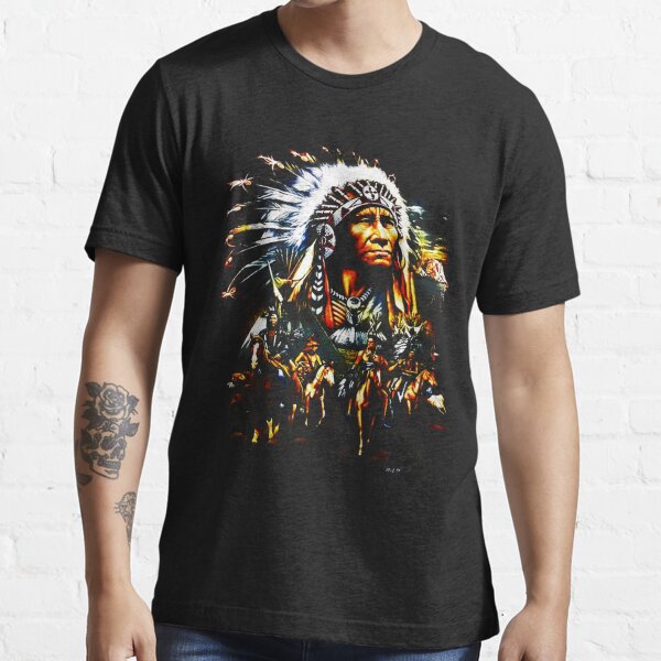 Jacksonville Indian T-shirt The Angry Chief