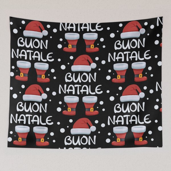 Item preview, Buon Natale Italian Christmas Santa Merry Xmas Italy designed and sold by mariamontemaxwn.