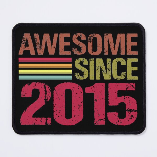 Item preview, Awesome Since 2015 Retro Vintage 6th Birthday Gift designed and sold by designbychow.