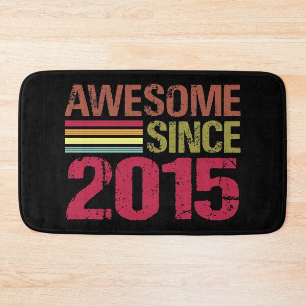 Item preview, Awesome Since 2015 Retro Vintage 6th Birthday Gift designed and sold by designbychow.