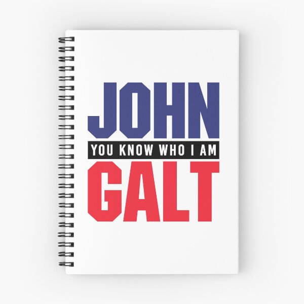 Item preview, JOHN GALT - YOU KNOW WHO I AM designed and sold by LinkunShop.