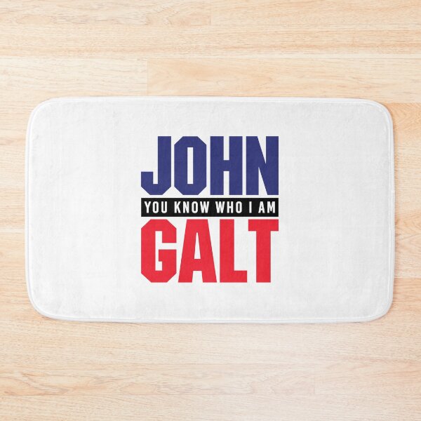 Item preview, JOHN GALT - YOU KNOW WHO I AM designed and sold by LinkunShop.