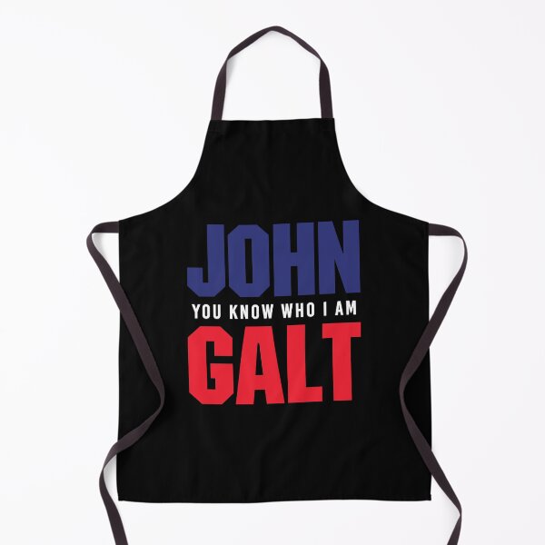 Item preview, JOHN GALT - YOU KNOW WHO I AM designed and sold by LinkunShop.