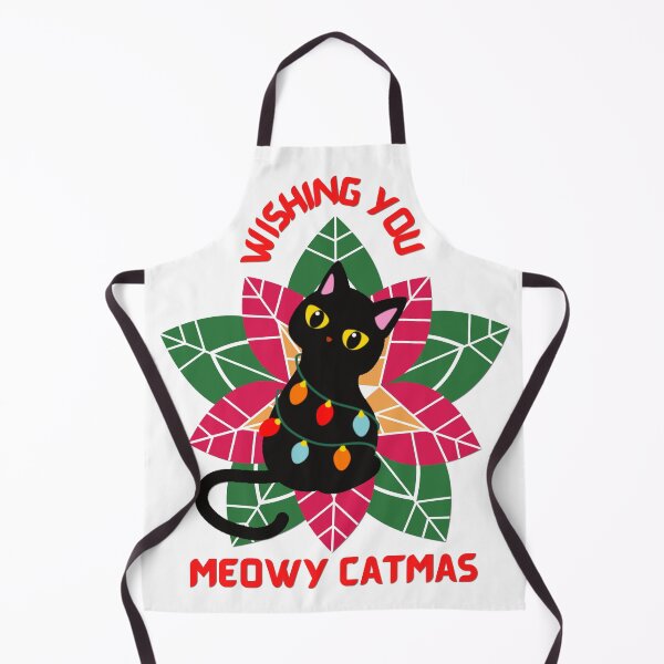 Item preview, Meowy Catmas Cat Ugly Christmas Shirt Funny Silly designed and sold by JustaGurli.
