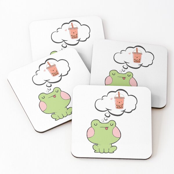 Item preview, Frogs are Boba Heads-Thinking of Boba designed and sold by BobaHeads.