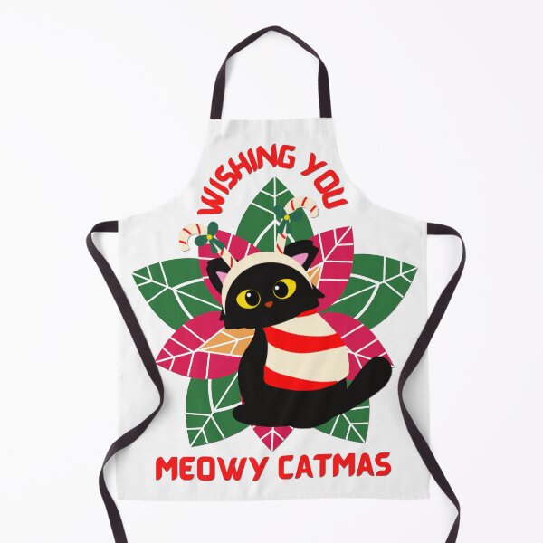 Item preview, Meowy Catmas Cat Ugly Christmas Shirt Funny Silly designed and sold by JustaGurli.