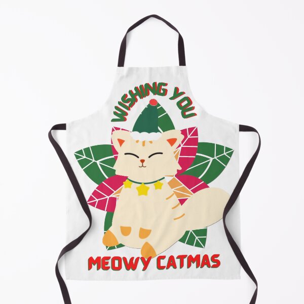 Item preview, Meowy Catmas Cat Ugly Christmas Shirt Funny Silly designed and sold by JustaGurli.