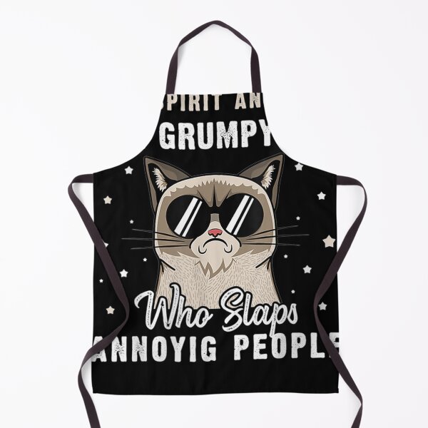 Item preview, Womens Vintage My Spirit Animal Is A Grumpy Funny Cat designed and sold by Flamingo92.