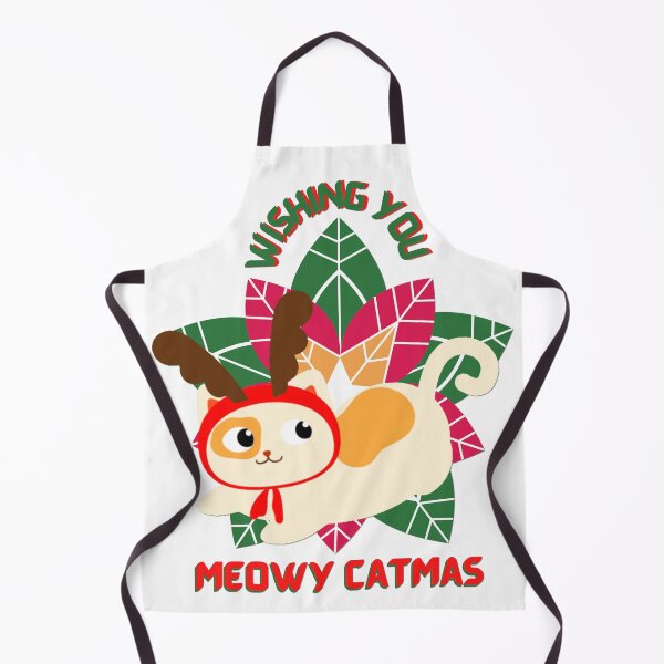 Item preview, Meowy Catmas Cat Ugly Christmas Shirt Funny Silly designed and sold by JustaGurli.