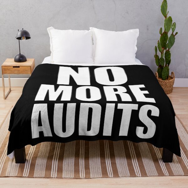 Item preview, No More Audits designed and sold by artfulnotebook.